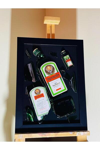 ArtisticDesigns EPOKSİ TABLO (JAGERMEISTER) ŞIK TASARIM