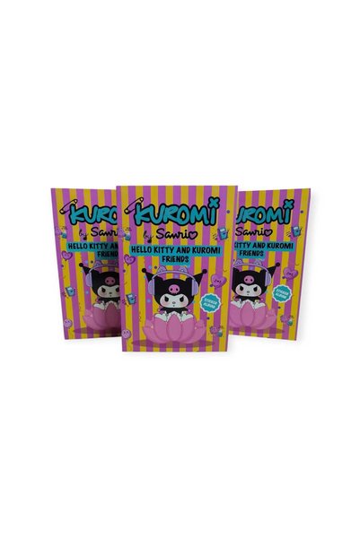 Emrah Gültekin Kuromi and Hello Kitty Sticker Album 1 Pc Large Album 16 Pages Giant Sticker Labels
