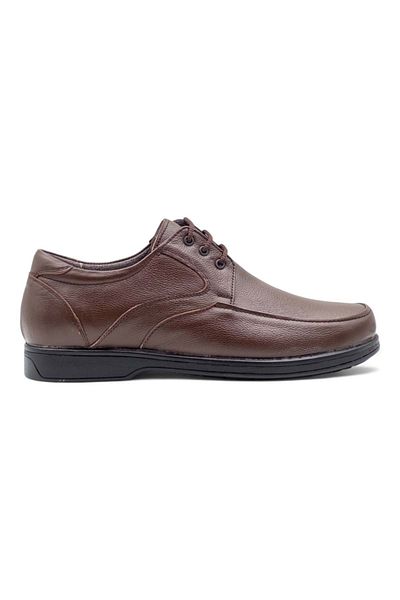 ZAC SHOES ZAÇ 1010 Ανδρικά Παπούτσια - Σόλα από καουτσούκ και Bajikli, Καφέ