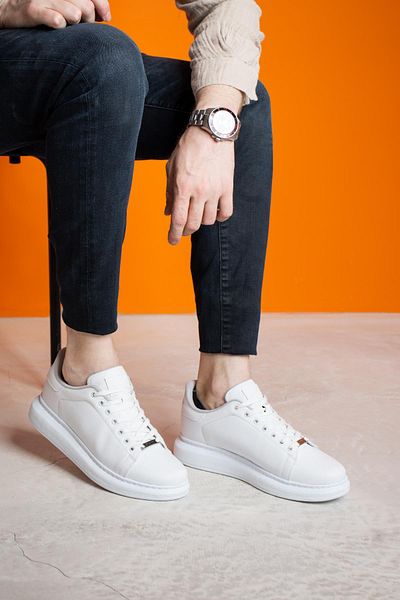 L.A Polo White - 051 Unisex Mcqueen Style Sports Shoes