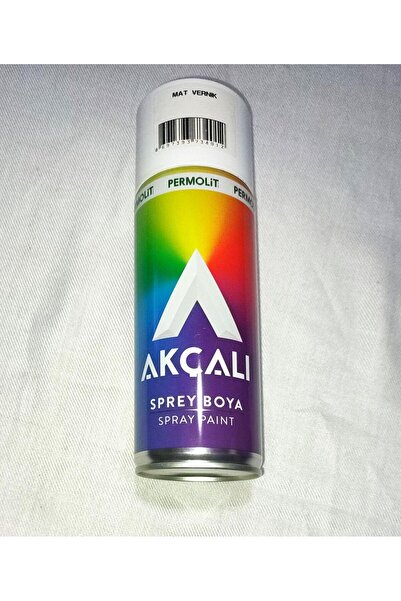 Akçalı Akçalı Mat Vernik Alüminyum-ahşap-plastik-demir-metal-sprey Boyama 400 ml
