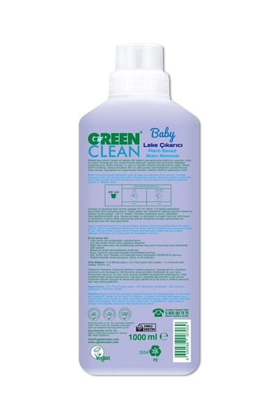 Green Clean Baby Herbal Stain Remover 1000ml