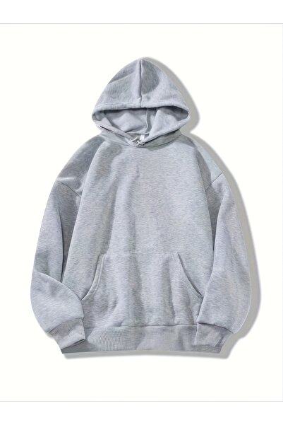 MODAVİBE Hanorac cu glugă din bumbac-poliester |   Opțiuni elegante și confor...