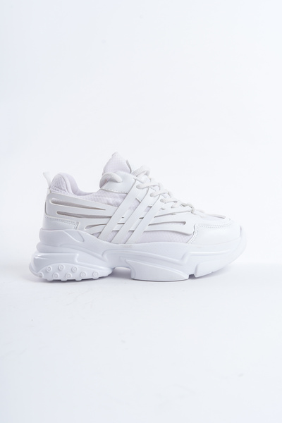 SEEM Γυναικεία αθλητικά παπούτσια Anita High-Sole White