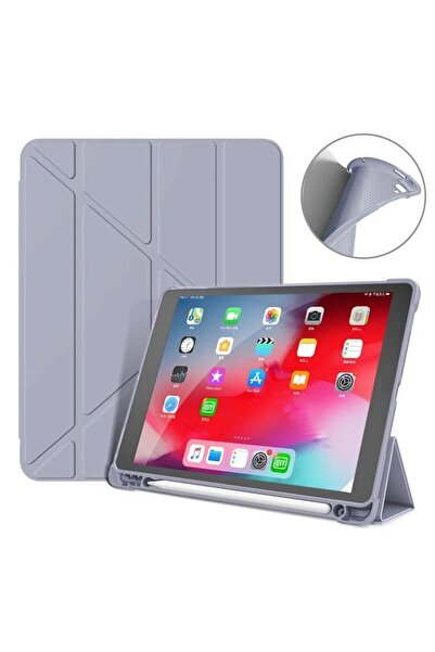 TEKNETSTORE iPad A16 (11Th Generation) 2025 10Th Generation 10.9 Case with Pen Compartment, Back Silicone Stand, Sleep Mode Cover