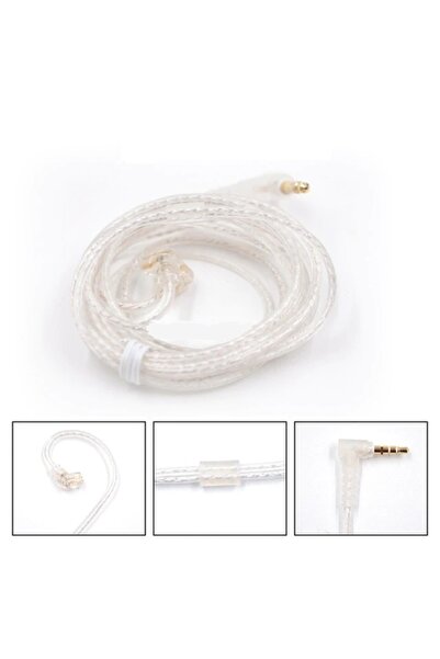 sipariş vakti KZ Gümüş Yükseltme Kablo C pin Mikrofonsuz