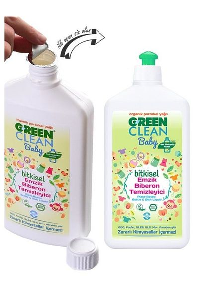 Green Clean Baby Herbal Pacifier Bottle Cleaner 500ml