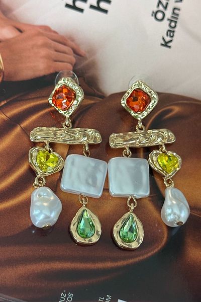 Trendy Butik أقراط ماركة ستيل