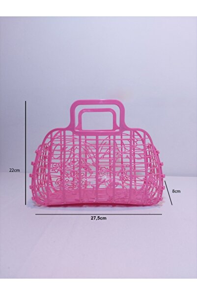 kishop Desenli Çok Amaçlı Plastik Çanta Küçük Boy