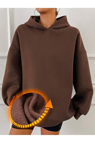 MODAVİBE Φούτερ με κουκούλα από βαμβάκι-πολυεστέρα |   Κομψές και Άνετες Επιλ...