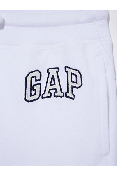 GAP Kadın Beyaz Gap Logo Jogger Fleece Eşofman Altı