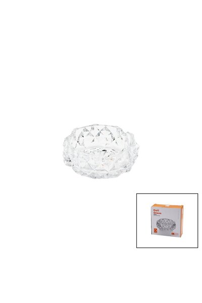 Go İthalat كوب صغير - شكل كريستال ماسي، صندوق رماد دائري، القطر: 11.2 سم - ال...