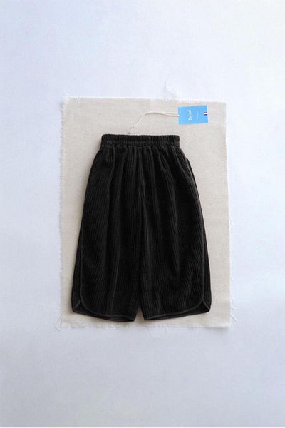 Magu Unisex Thick Straight Ribbed Trousers