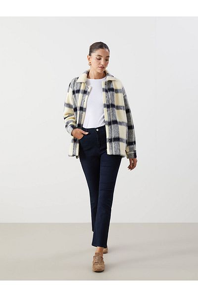 LC Waikiki Γυναικείο τζιν παντελόνι Straight Fit - S5BY48Z8