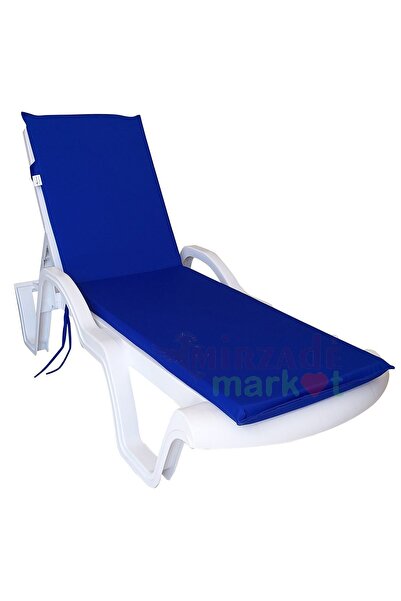 mirzade Şezlong Minderi Standart Su Geçirmez Malzeme-saks Mavi