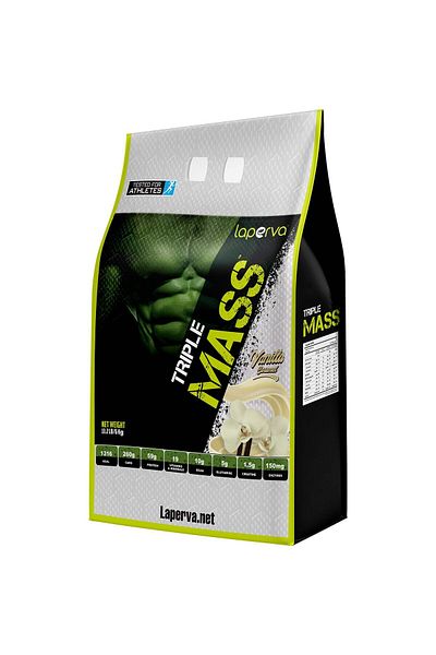 Laperva Triple Mass Gainer, Vanilla Caramel, 13 LB