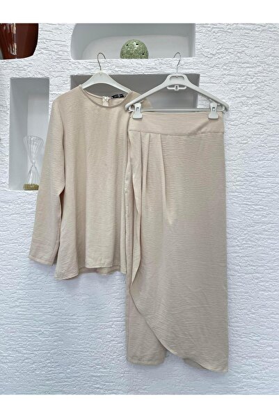 MELEK ARAZ Komplet bež pantalona