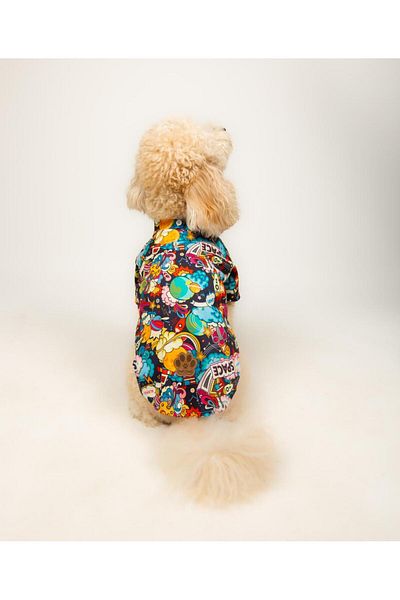 Buf & Buf Space - Summer Cat Dog Shirt Small Medium Breed Custom Printed