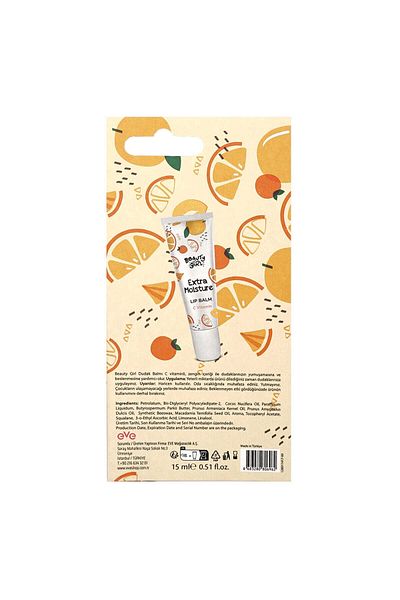 beauty girl Lip Balm Vitamin C 15 ml