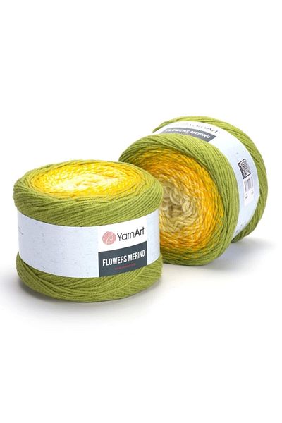 Yarnart Flowers Merıno - Μαρμάρινο Χειροποίητο Πλεκτό Νήμα Ebruli-549