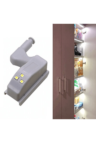 Yenimiyeni Gardrop Dolap Aydınlatıcı Menteşe Üstü Led Işık