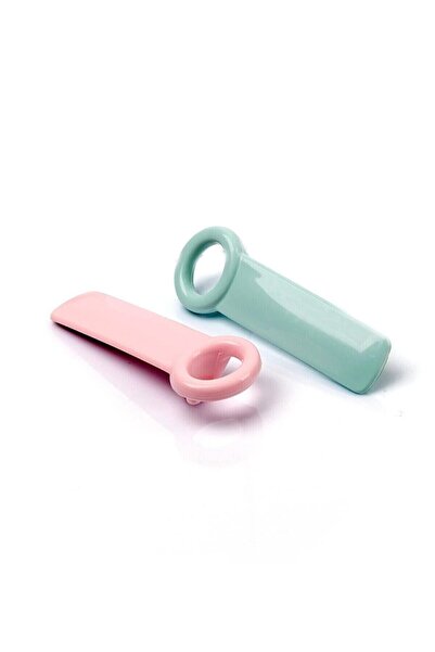 Kelepir Fırsatlar 2 Adet Sert Plastik Kavanoz Açma Aparatı & Pratik Renkli Açacağı Gazoz Kapağı Açacağı