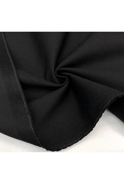 AYGÜN 200cm Length - 1.50cm Landing Black Cotton Curtain-Duvet Cover-Board-Fon