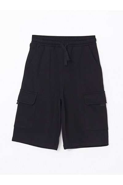 LC Waikiki Pantaloni scurți cargo pentru băieți cu talie elastică