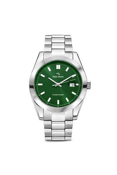 Mats Meier Grand Cornier Herren Uhr Silber Mm00516