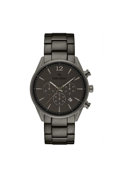 Mats Meier Grand Cornier Chrono Gunmetal Horloge Mm00127