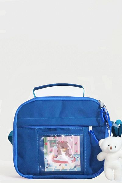 Mabai Blue Children's Lunch Box - Thermal Insulated with Korean Style and Accessories