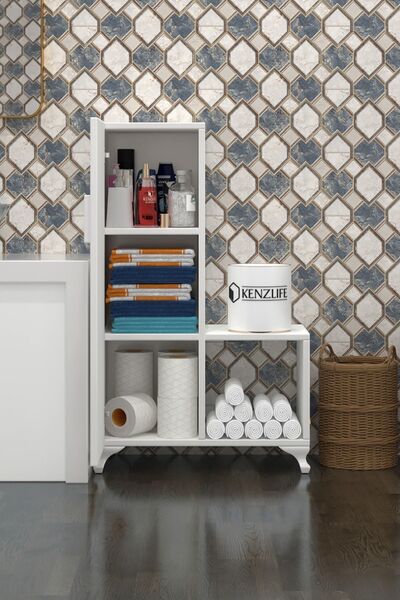 Kenzlife banyo dolabı gale byz hazır mutfak ofis kiler kitaplık ayakkabılık