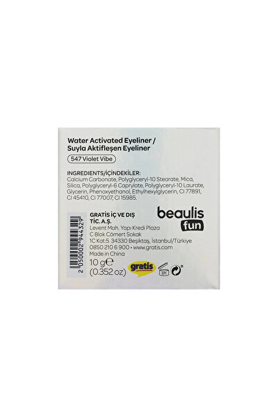 beaulis Fun Rainbow Liner Suyla Aktifleşen Eyeliner - 547 Violet Vibe - 2050002944329