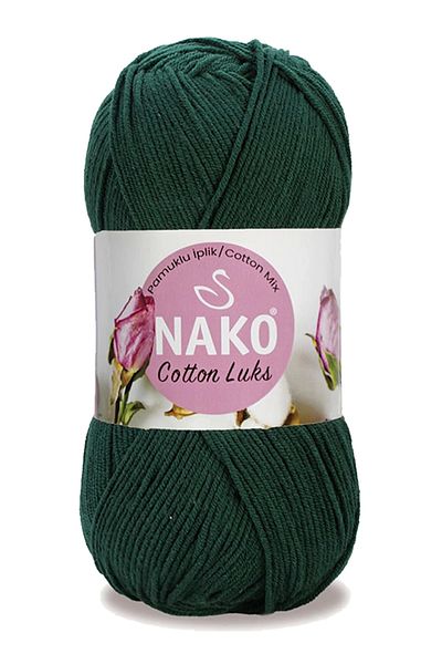 NAKO Dark Green Cotton Luxury Vest - Tunic, Sweater, Blouse and Cardigan String 97580