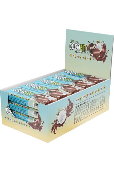 Laperva Coco Fit Bar, Box of 18 Bars