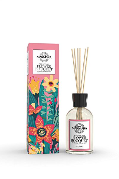 Marmara Flower Bouquet Bambu Çubuklu Oda Kokusu 100 ML