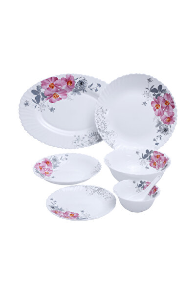 ROYALFORD طقم عشاء أوبال مكون من 33 قطعة - RF8981