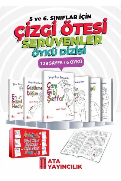 Ata Yayıncılık Çizgi Ötesi Serüvenler Dizisi (4, 5, 6, 7 ve 8. sınıflar)