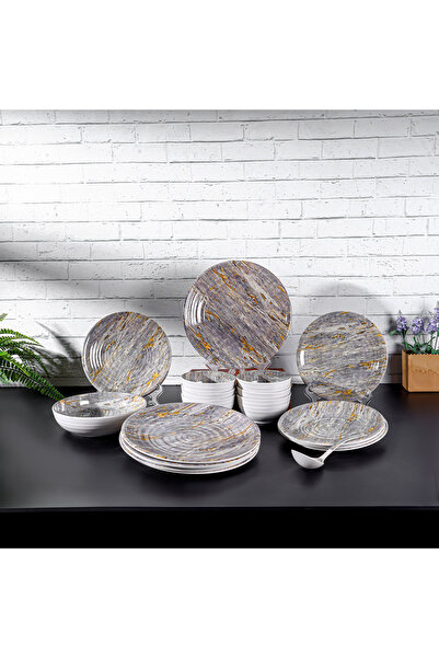 ROYALFORD طقم عشاء ميلامين مكون من 20 قطعة - RF12513