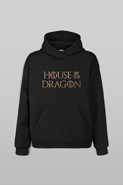 Kendim Seçtim Targaryen logo, crna majica sa zmajevim logotipom - unisex Sa k...