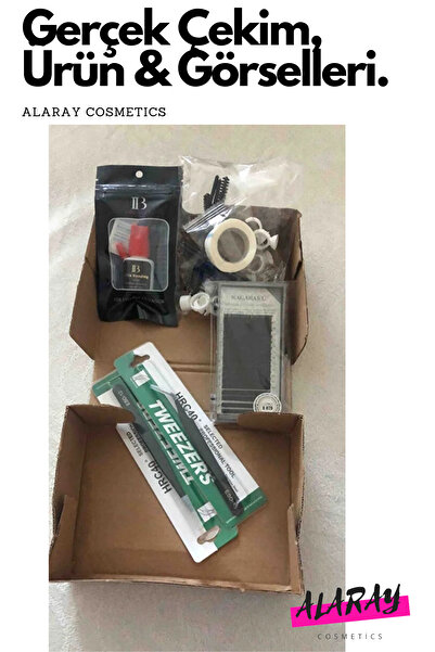alaraycosmetics Ipek Kirpik Mix Kutu Set