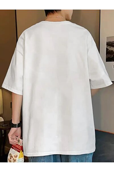 Touz Moda Μπλουζάκι Unisex The Cat Moon Oversize