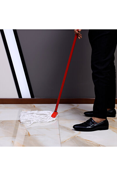 ROYALFORD Cotton Mop Head with Long Pole Royalford RF8407