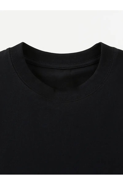 Touz Moda Tricou unisex supradimensionat Samurai Cat