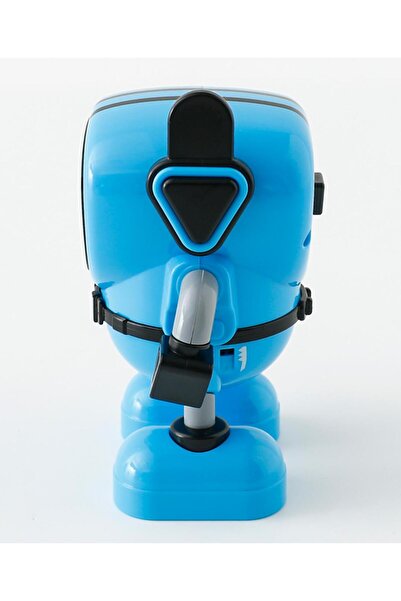 Fab N Funky Gyro Force Titan Robot Sprint & Spinning Top Toy, 2-in-1 Design,Quick Launch Mechanism,3 Years+ Blue