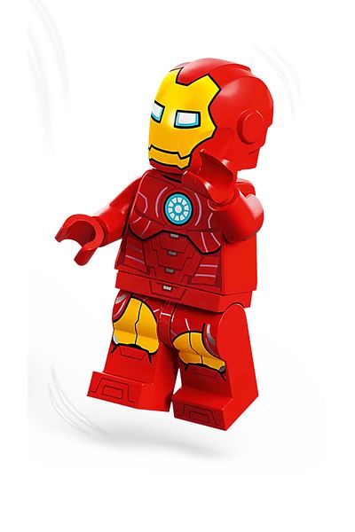 brickland Marvel LEGO - شخصية الرجل الحديدي الأصلية الجديدة