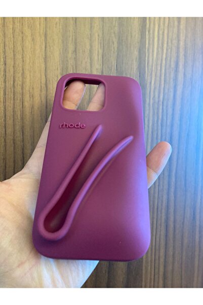 Newon حافظة لهاتف آيفون 13 برو ماكس راسبيري جيلي رود ليب مع شعار