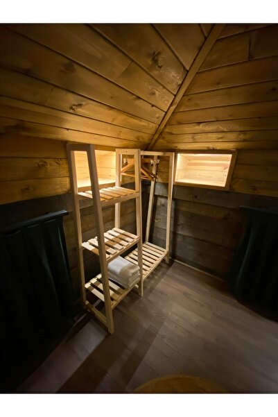 Home Çok Amaçlı Demante Ahşap Gardırop