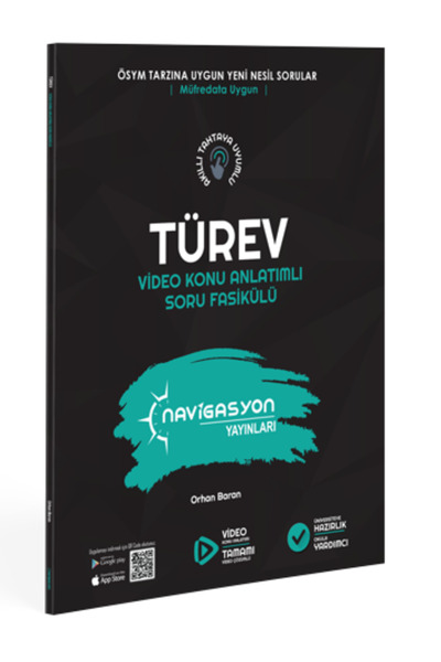 Rasyonel Yayınları TÜREV Video Konu Anlatımlı Soru Fasikülü (MEB Müfredatına ...