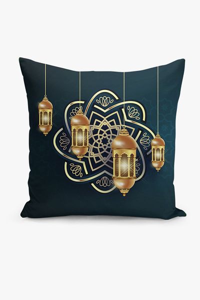 Filamente Set de huse de pernă cu model special Ramadan din 4 piese - imprimate digital pe două fețe